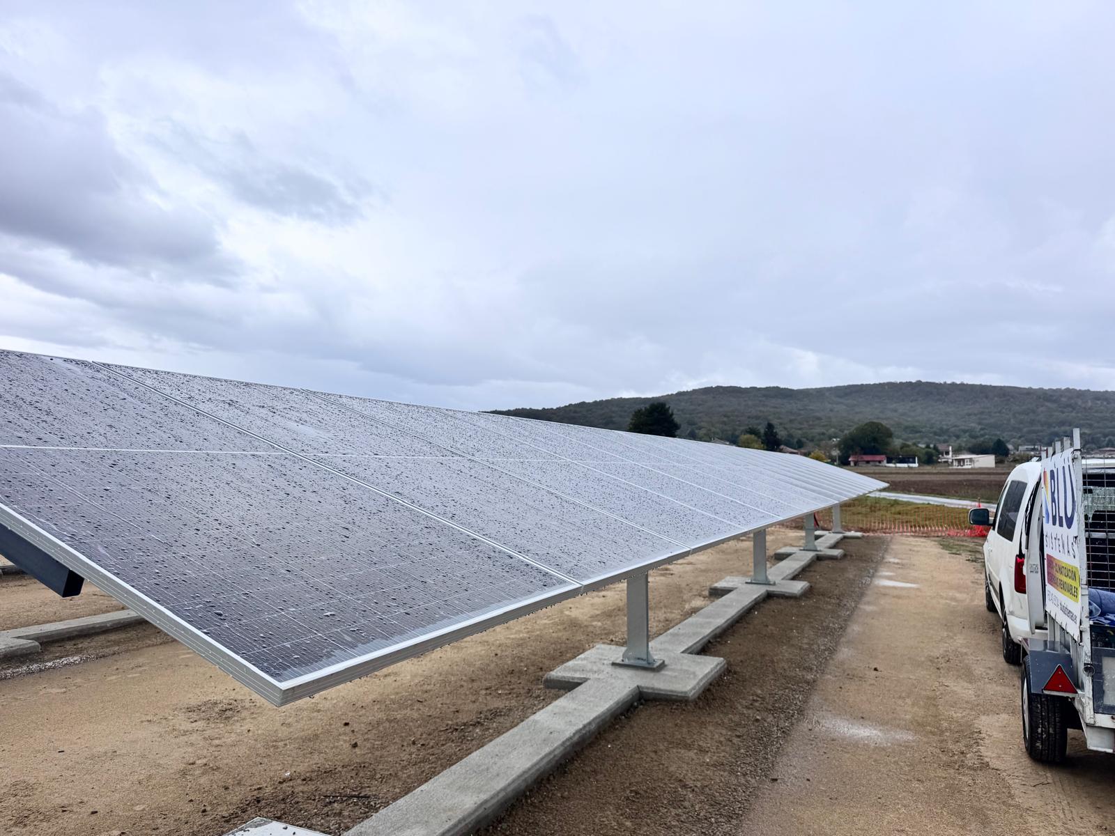 Instalación de energía solar fotovoltaica